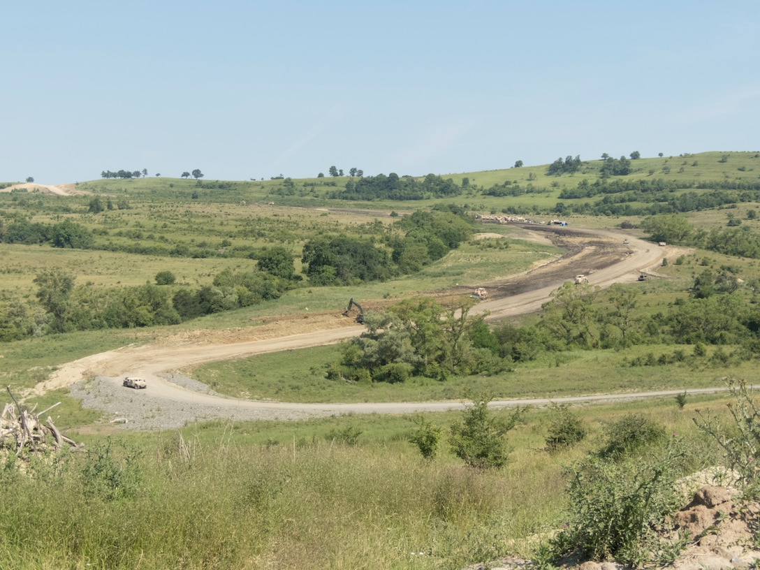 961st Engineer Company combats rain with drainage in Romanai