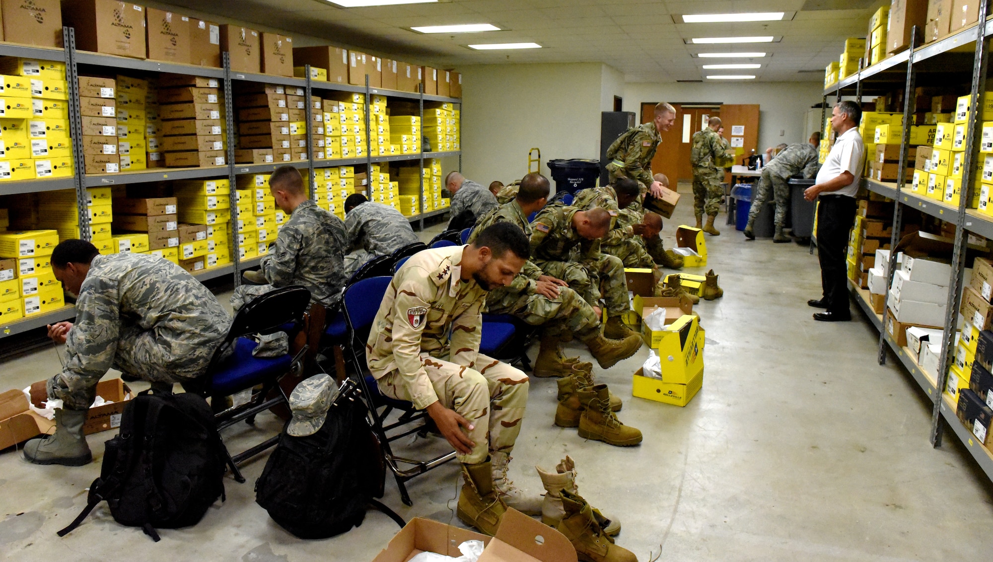82nd TRG Boot Issue