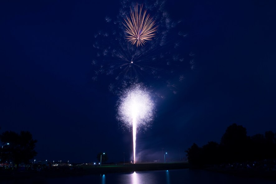 Members of Team Whiteman enjoy the annual Independence Day Celebration at Whiteman Air Force Base, Missouri, on July 3, 2018.
