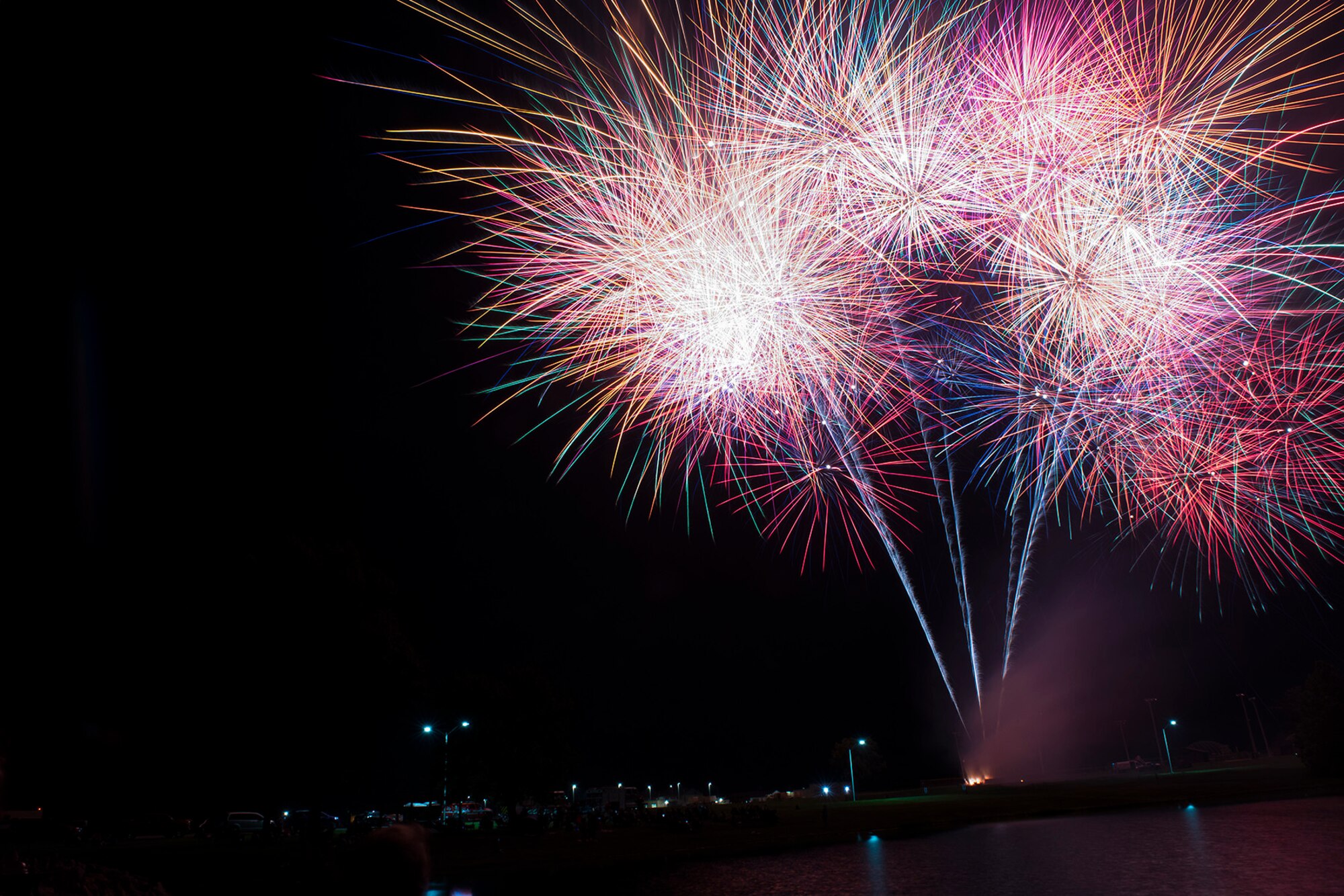 Members of Team Whiteman enjoy the annual Independence Day Celebration at Whiteman Air Force Base, Missouri, on July 3, 2018.