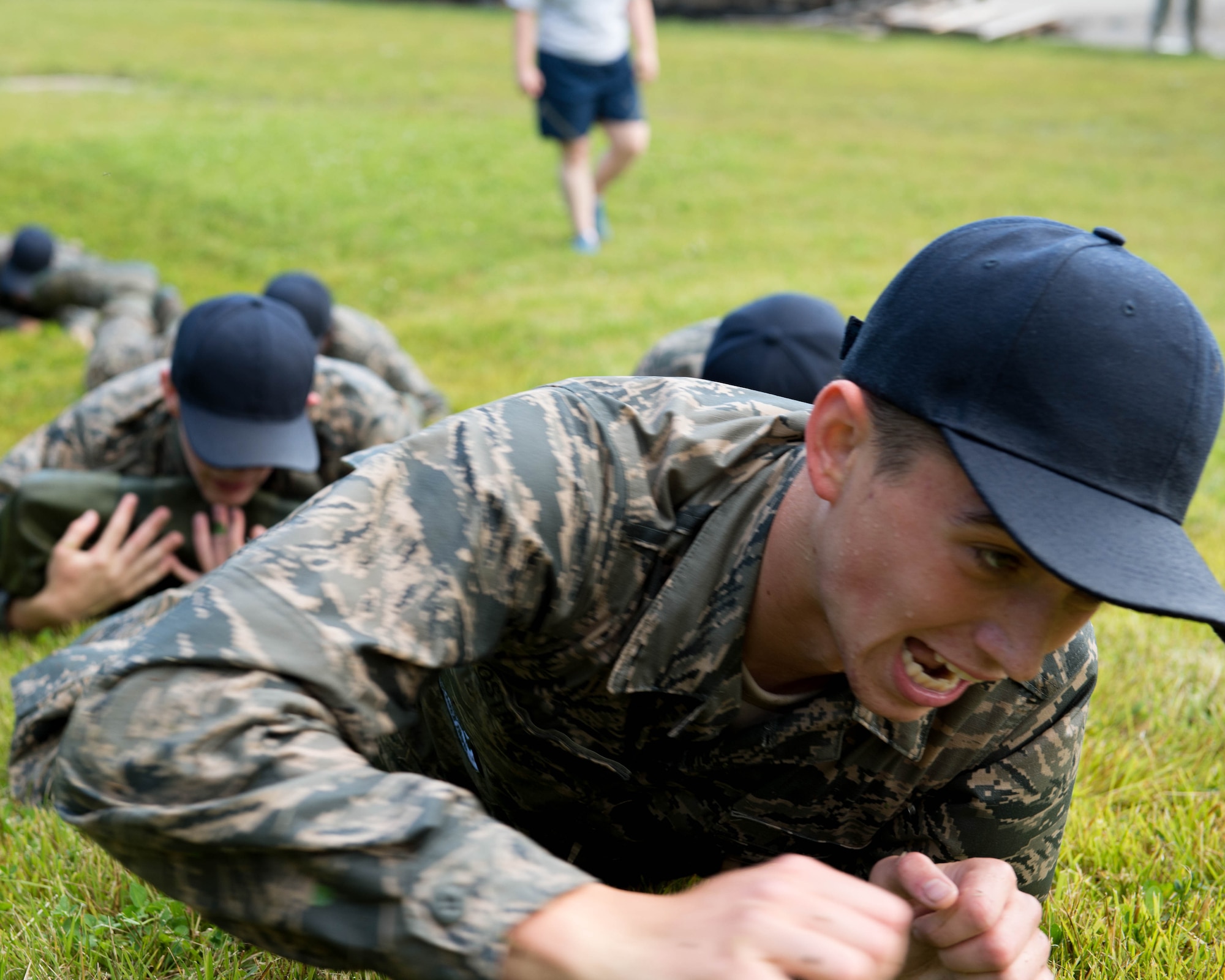 JROTC cadets attended a leadership development encampment here, June 20-24.