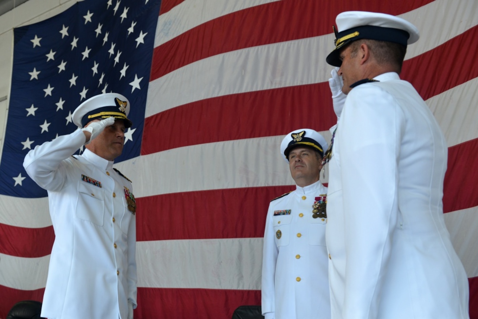 Coast Guard Air Station Barbers Point Holds Change of Command