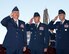 U.S. Air Force Lt. Gen. GI Tuck, 18th Air Force commander, Scott Air Force Base Ill., presides over the 60th Air Mobility Wing Change of Command Ceremony at Travis Air Force Base, Calif., July 10, 2018. Col. John Klein relinquished command of Air Mobility Command’s largest wing to Col. Ethan Griffin. (U.S. Air Force photo by Louis Briscese)