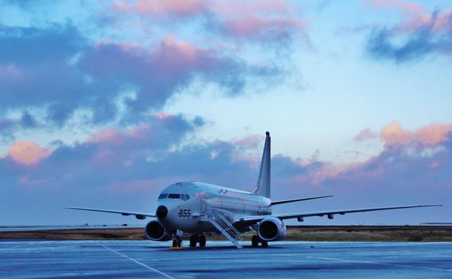 FILE PHOTO (Oct. 26, 2016) A P-8A Poseidon aircraft assigned to Patrol Squadron (VP) 45 is parked on the flight line of Naval Air Station Keflavik. U.S. 6th Fleet, headquartered in Naples, Italy, conducts the full spectrum of joint and naval operations, often in concert with allied, joint, and interagency partners, in order to advance U.S. national interests and security and stability in Europe and Africa.