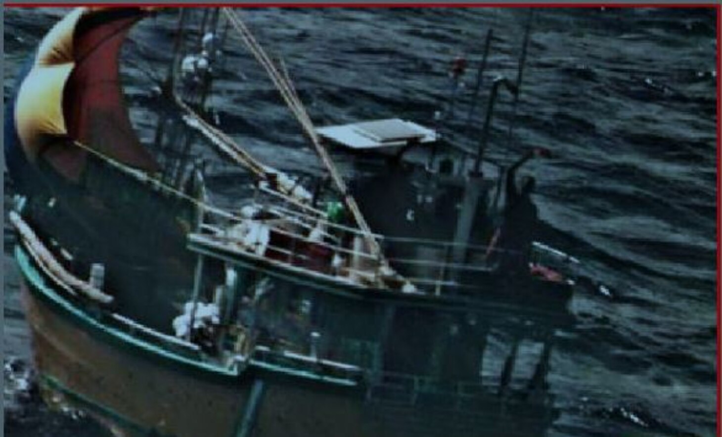 INDIAN OCEAN (July 10, 2018) – A stranded sailor aboard a missing vessel waves as a U.S. Navy P-8A Poseidon maritime patrol aircraft  located the missing fishing vessel after joining search efforts at the request of the Sri Lankan Navy. The P-8A is the world’s newest, most capable maritime patrol and reconnaissance aircraft and operates regularly throughout the Indo-Pacific in support of regional security and stability.