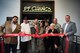 U.S. Air Force Brig. Gen. Richard G. Moore, 86th Airlift Wing commander, assists in cutting the red-ribbon with personnel that played a key role in the successful grand opening of P.F. Chang’s on Ramstein Air Base, Germany, June 25, 2018. This P.F. Chang’s is the first one to be located on a U.S. armed forces base and is also the first one in Germany.