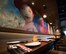 P.F. Chang’s became the newest restaurant on Ramstein Air Base, Germany, when a red-ribbon cutting on June 25, 2018, unveiled this project that has been four years in the making. The interior of the restaurant is fully furnished, including a one of a kind mural, created by two artists from the United Kingdom. The mural features imagery and phrases in Mandarin meant to honor U.S. servicemembers.