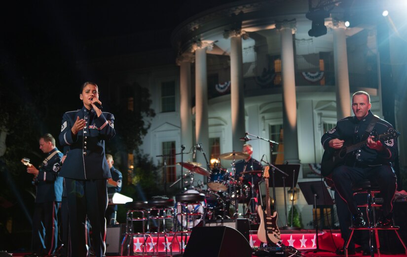 Max Impact performs at White House