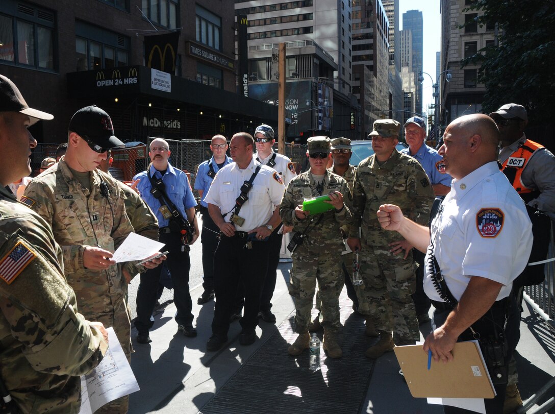 CBRN event response demonstration