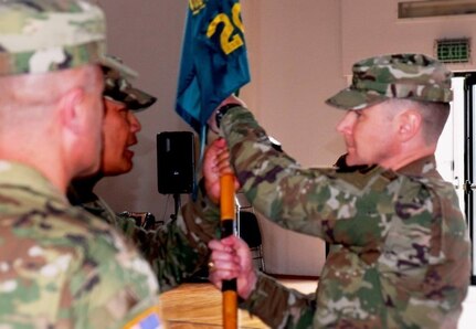 Case assumes command of the 209th Digital Liaison Detachment