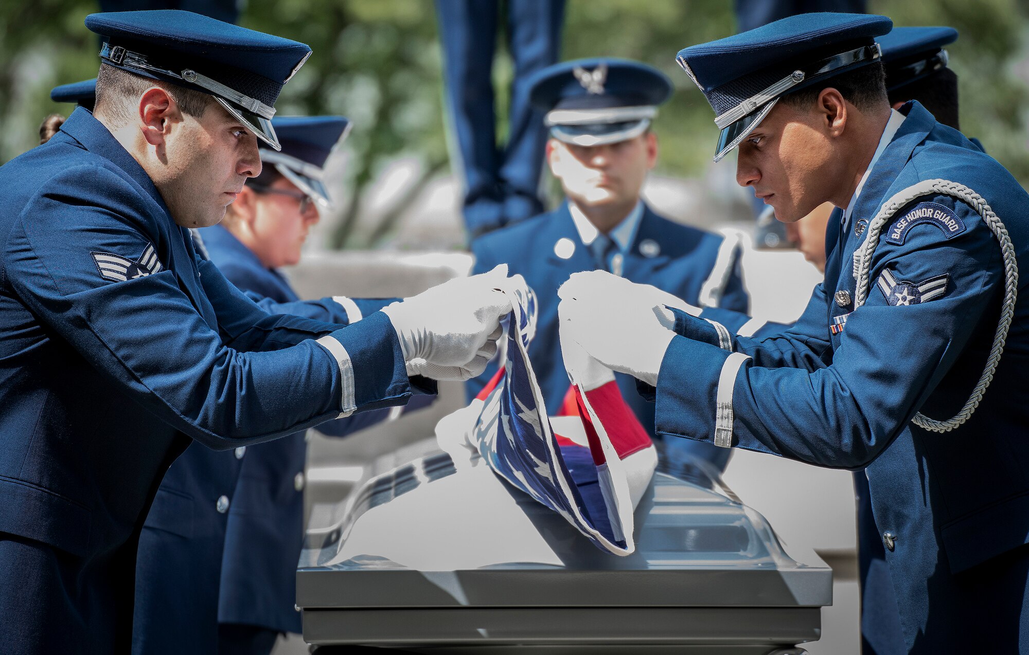 Honor guard graduation July