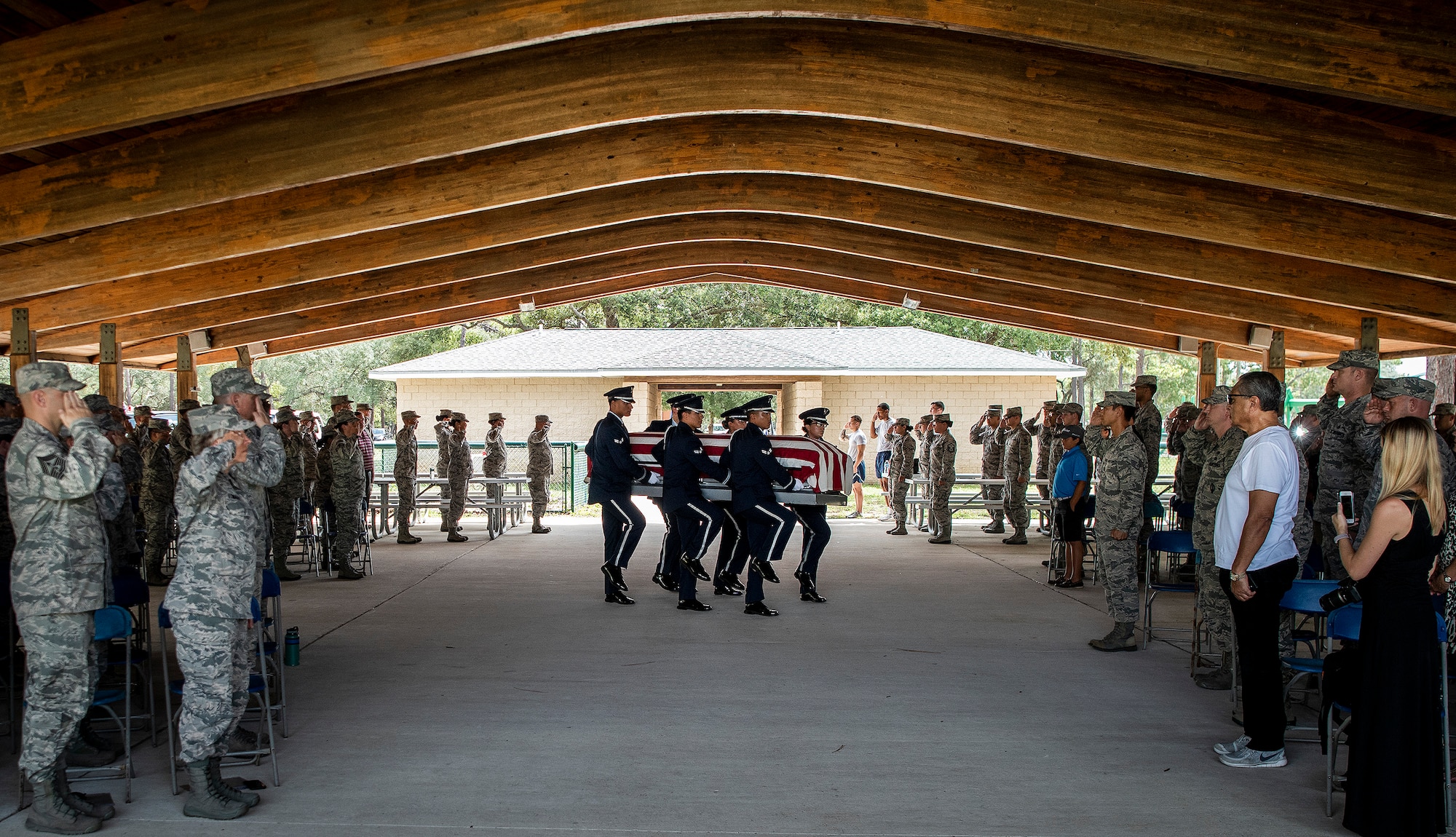 Honor guard graduation July