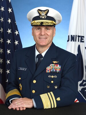 Vice Admiral Michael F Mcallister United States Coast Guard Display