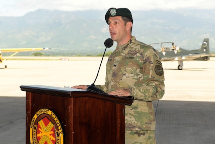 Soto Cano Air Base receives new garrison commander