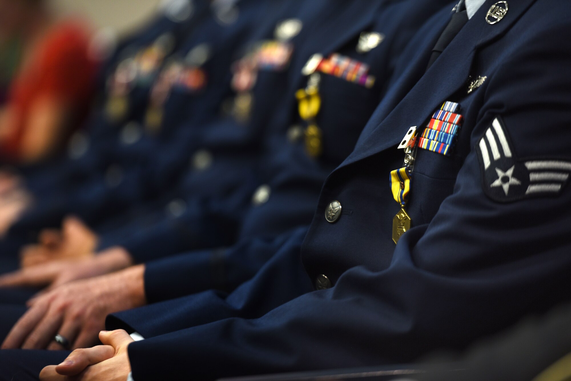 This award ceremony recognized the direct impact Remotely Piloted Aircraft aircrews have on the battlefield and distinguished those who performed extraordinarily in their capacities. (U.S. Air Force photo by Senior Airman James Thompson)