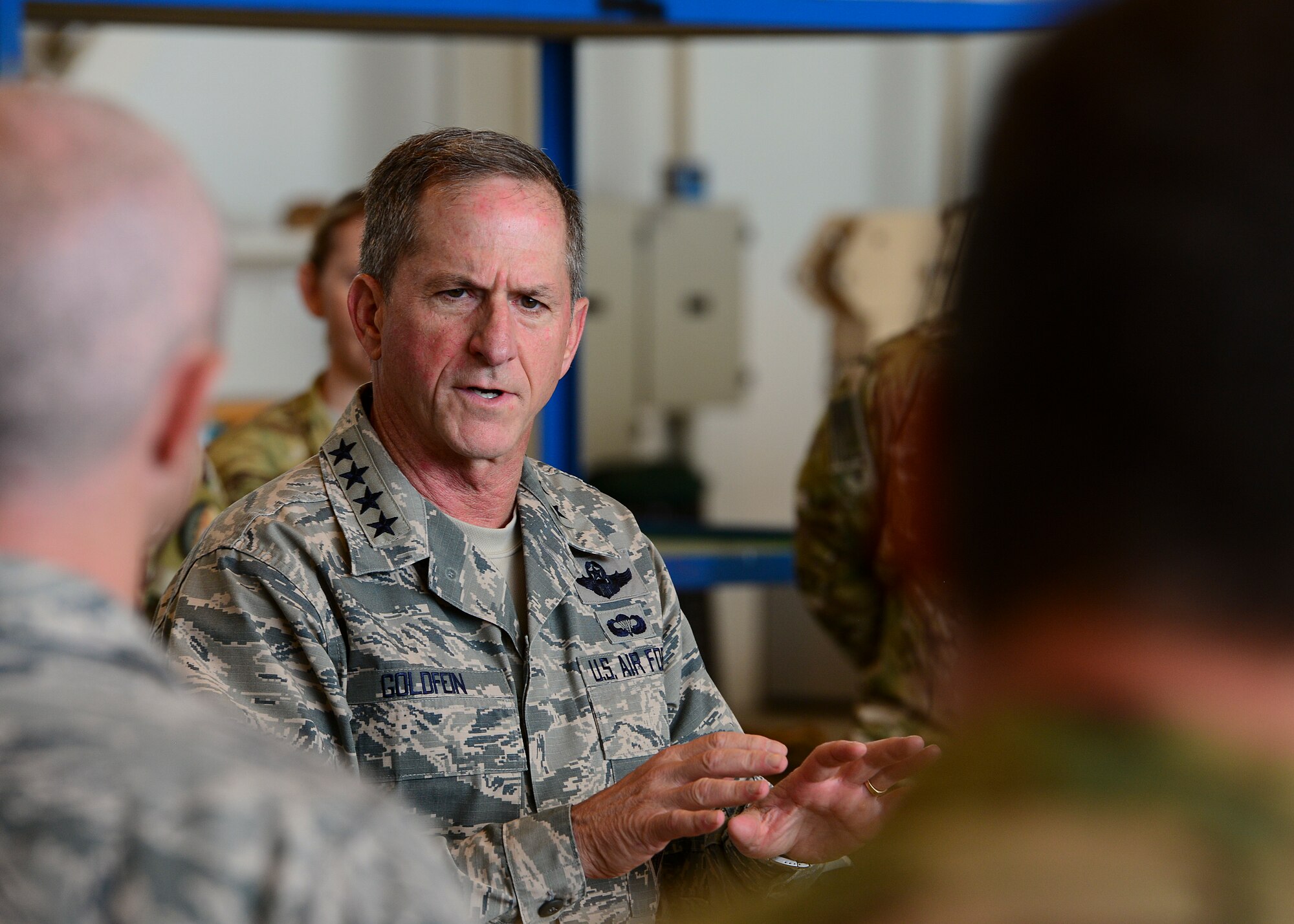 AF Chief of Staff returns with honor