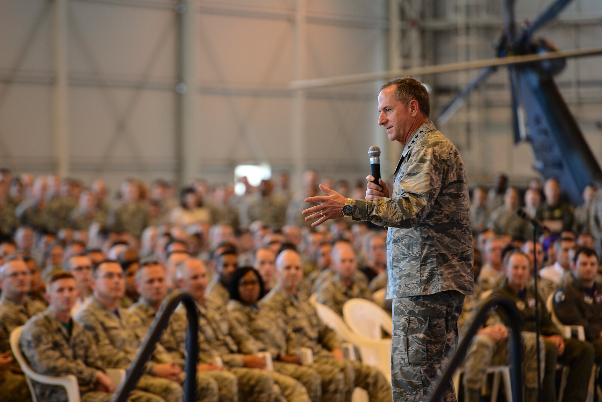 AF Chief of Staff returns with honor