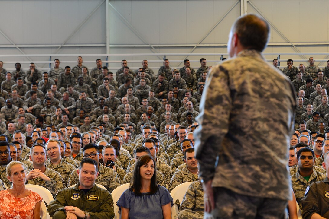 AF Chief of Staff returns with honor