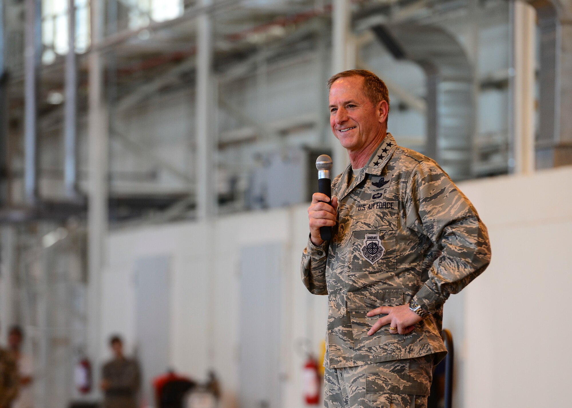 AF Chief of Staff returns with honor