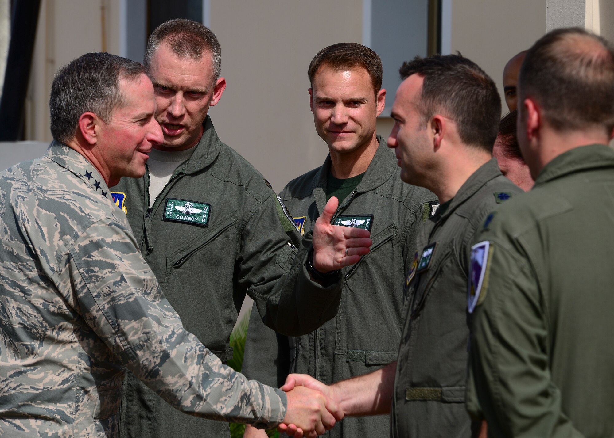 AF Chief of Staff returns with honor