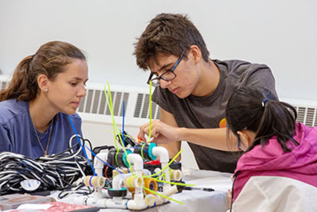 High school internship program at NUWC Division Newport features 75 students from 27 schools and leads past interns to engineering careers
