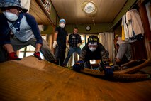 MCAS Iwakuni residents volunteer in flood clean up