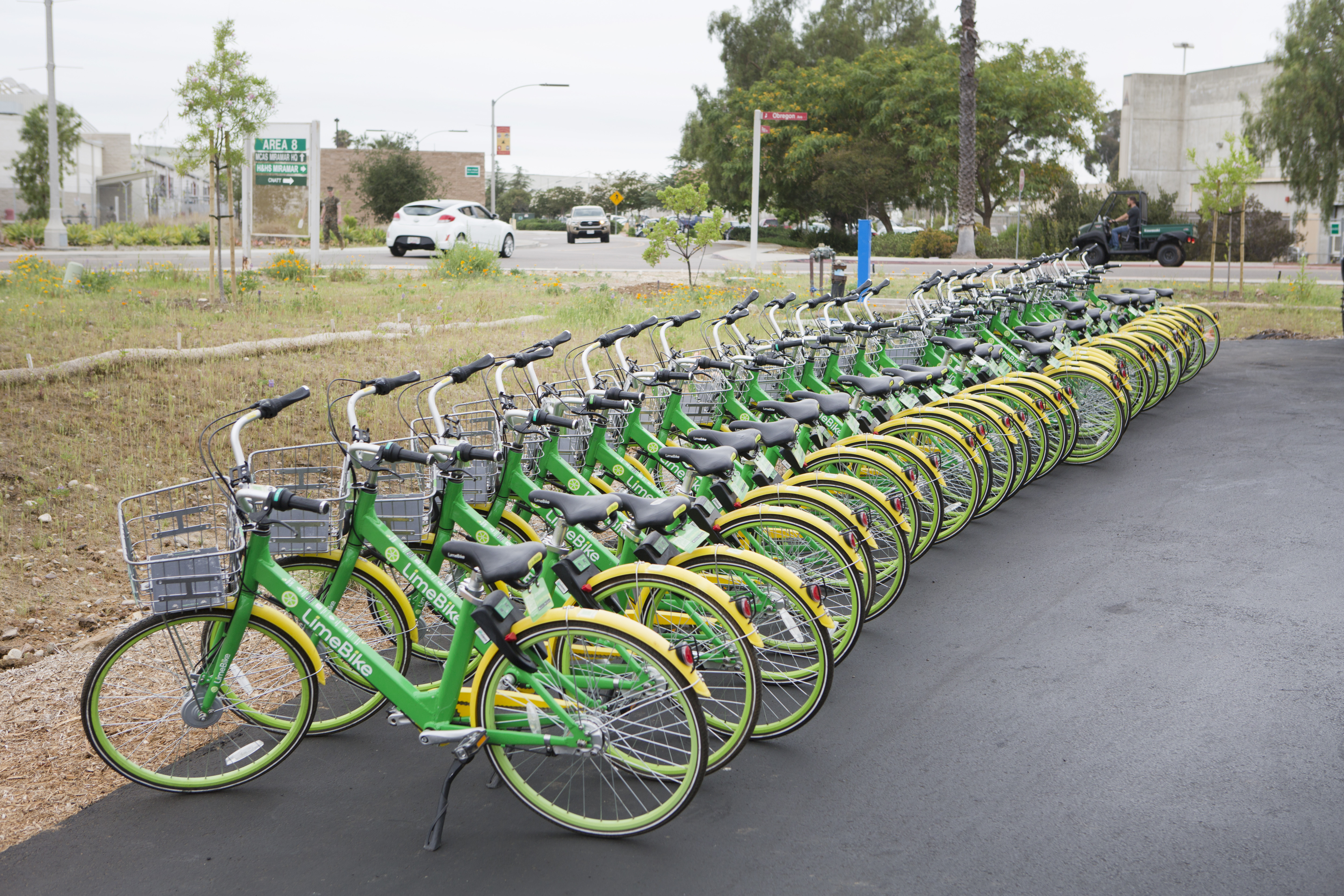 Limebike Arrives At Mcas Miramar Marine Corps Air Station