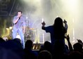 Easton Corbin, American country music singer, sings at Patriot Fest July 6, 2018, on Columbus Air Force Base, Mississippi. Both music groups were a part of a five-base tour with Air Force Entertainment. (U.S. Air Force photo by Airman 1st Class Beaux Hebert)