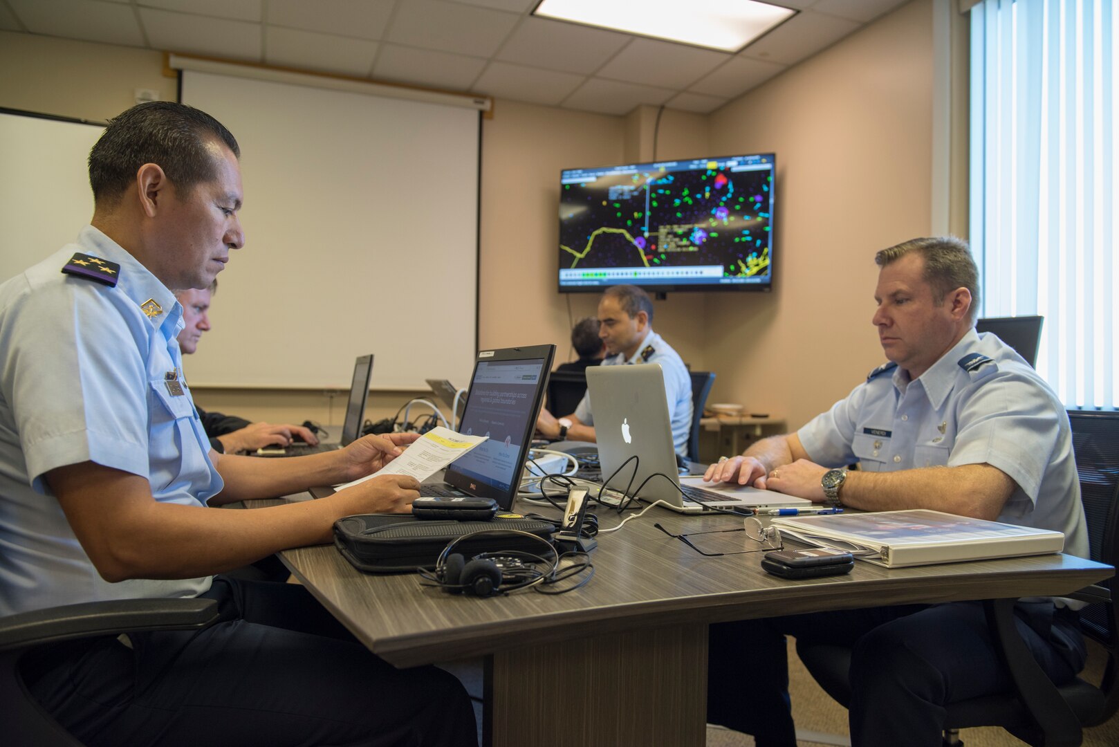 The North American Aerospace Defense Command and U.S. Northern Command, along with Mexico’s National Defense Forces (SEDENA), successfully conducted AMALGAM EAGLE 18, a field training exercise, which enhanced mutual warning and information sharing procedures in support of a cooperative response to a simulation of an illicit flight that crossed the U.S. – Mexico border.