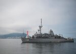 HAKODATE, Japan (July 14, 2018) USS Chief (MCM 14) pulls into Hakodate for a goodwill mission. Chief’s crew will be meeting the citizens, sightseeing, shopping, enjoying the local cuisine and cultural attractions, and learning more about the scenic and historic area of Hakodate, Japan.