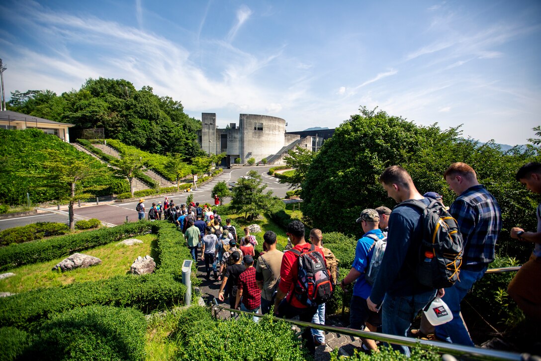 MCAS Iwakuni residents volunteer in flood clean up