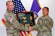 Magill shoulders command of the 221st Public Affairs Detachment