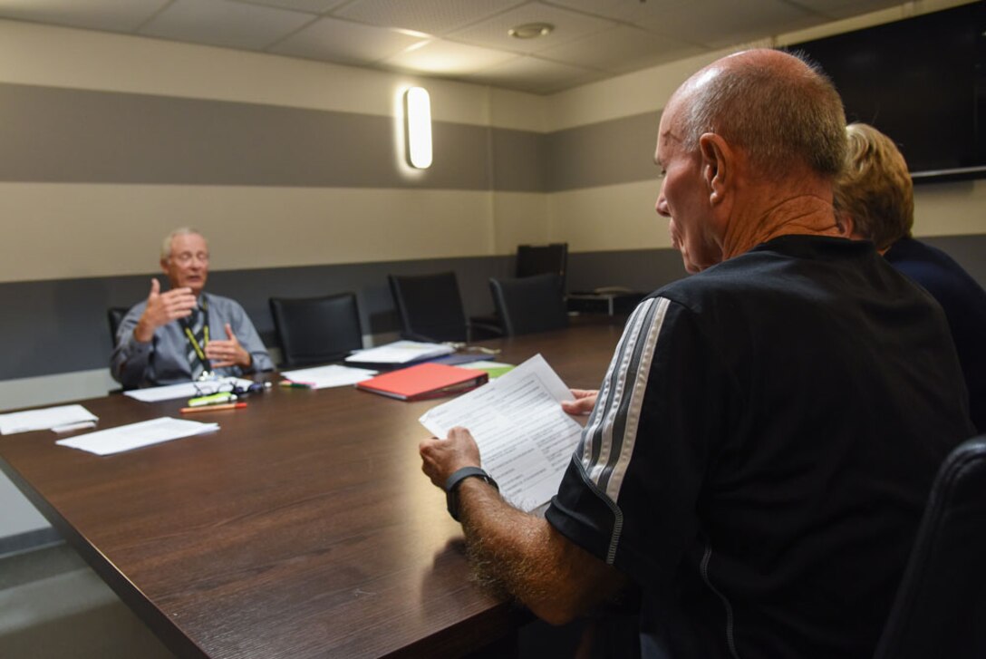 Preparing for the worst, 86th Airlift Wing Retiree Activities Office hosts the quarterly surviving spouse work.