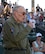 World War II veteran Hal Golde, 95, sings the national anthem before the July 13, 2018, Military Appreciation Night game between the Ogden Raptors and Missoula Osprey at Lindquist Field in Ogden, Utah. Each year, the Ogden Raptors team up with the Top of Utah Military Affairs Committee to offer tickets to Hill Air Force Base personnel and their families. (U.S. Air Force photo by Alex R. Lloyd)