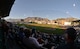 Fans watch the Ogden Raptors play the Missoula Osprey July 13, 2018, during Military Appreciation Night game at Lindquist Field in Ogden, Utah. Each year, the Ogden Raptors team up with the Top of Utah Military Affairs Committee to offer tickets to Hill Air Force Base personnel and their families. (U.S. Air Force photo by Alex R. Lloyd)