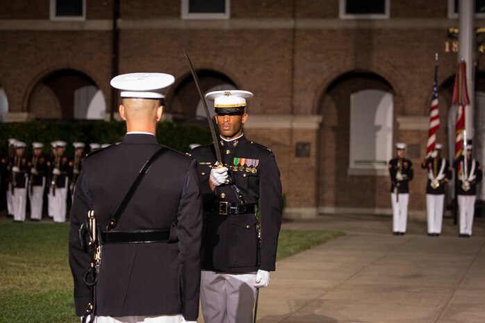 Marine Barracks Washington D.C. Friday 