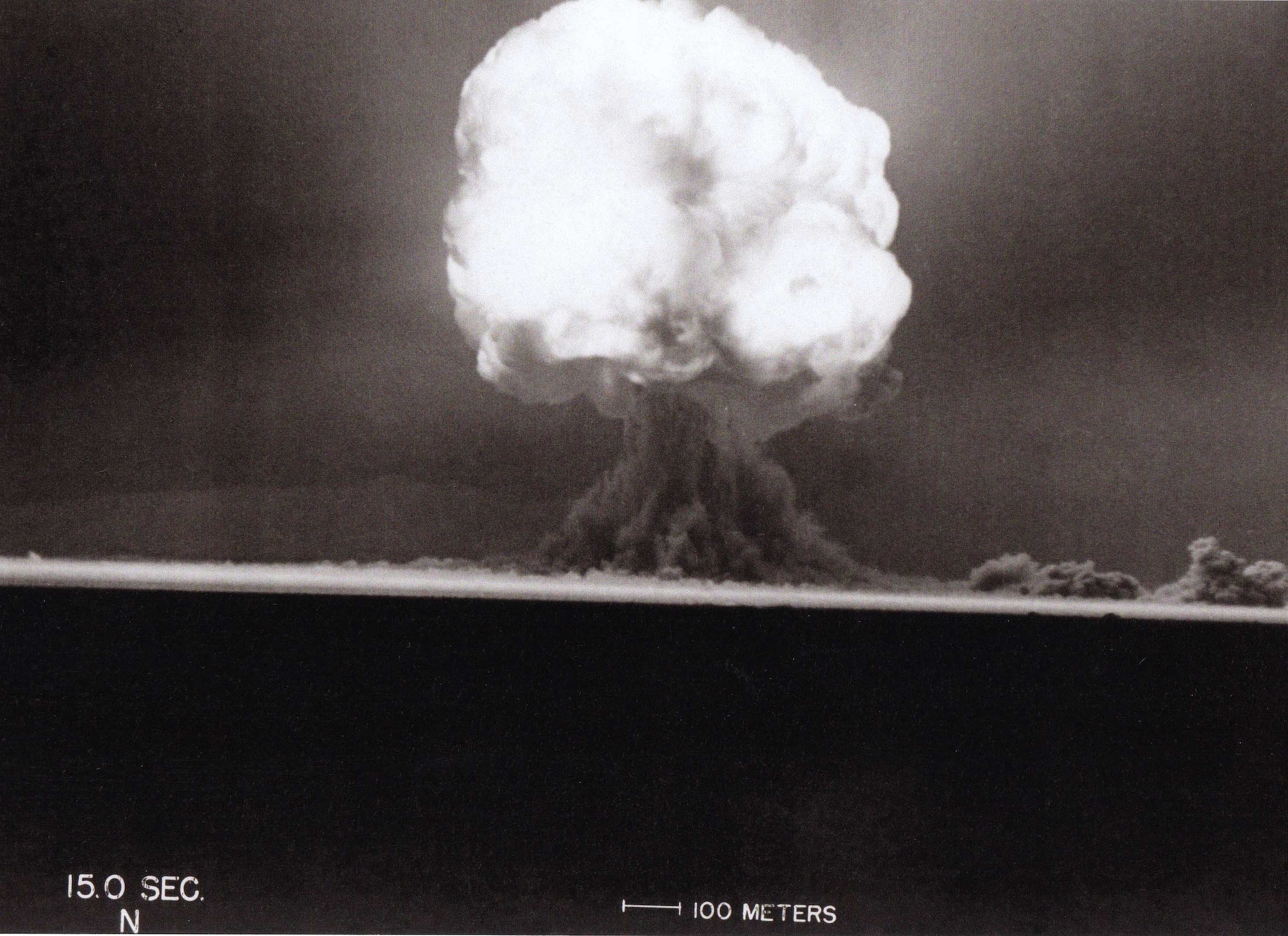 The birth of the Atomic Age took place precisely at 5:29 a.m., July 16, 1945, on a remote 18 mile by 24 mile portion of the Alamogordo Bombing and Gunnery Range northwest of then-Alamogordo Army Air Field, N.M.