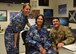 U.S. Air Force Capt. Christopher Bowser, Air Forces Central Command Coalition Coordination Cell deputy chief, poses for a photo with Australian Coalition partners, July 2, 2018 at Al Udeid Air Base, Qatar. Bowser is a member of the Pennsylvania Air National Guard’s 171st Air Refueling Wing. (U.S. Air Force photo by Staff Sgt. Stephanie Serrano)