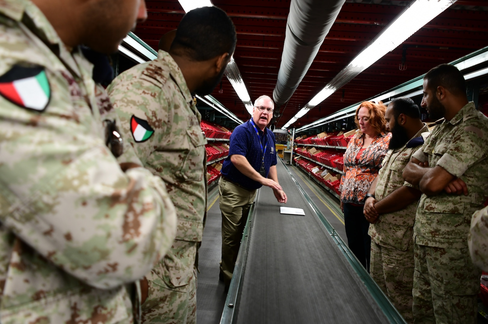 IOSCO students tour DLA Distribution Eastern Distribution Center