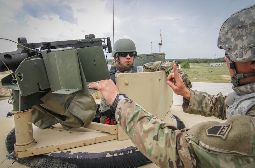 Army Reserve brigades host their first gunnery exercise; train nearly 400 Soldiers