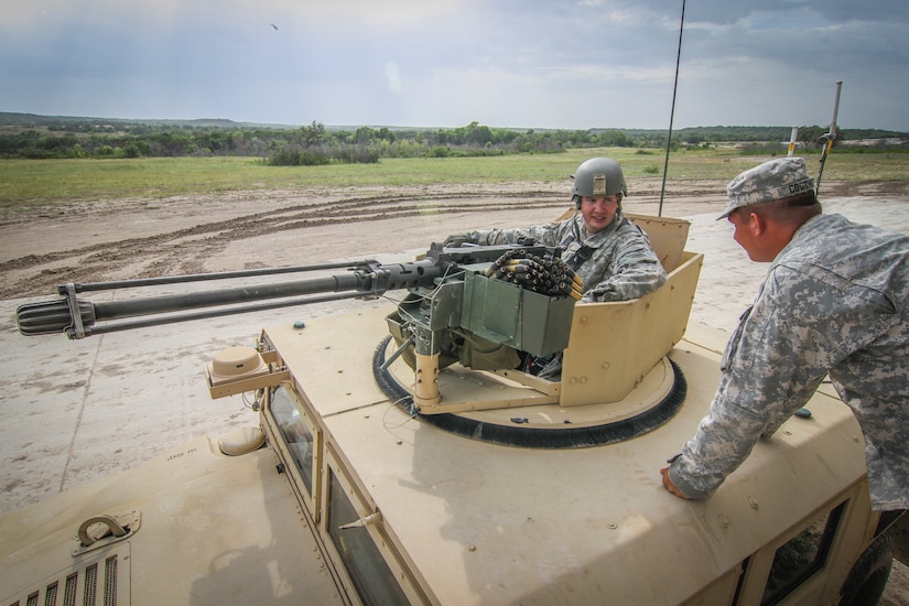 Army Reserve brigades host their first gunnery exercise; train nearly 400 Soldiers