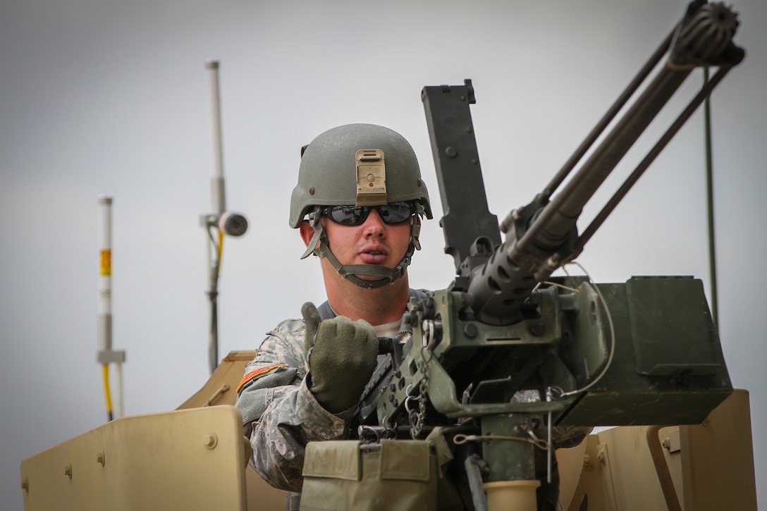 Army Reserve brigades host their first gunnery exercise; train nearly 400 Soldiers