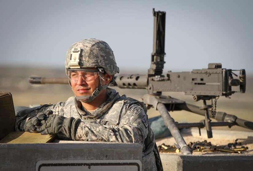 Army Reserve brigades host their first gunnery exercise; train nearly 400 Soldiers