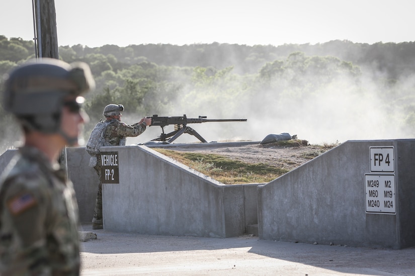 Army Reserve brigades host their first gunnery exercise; train nearly 400 Soldiers