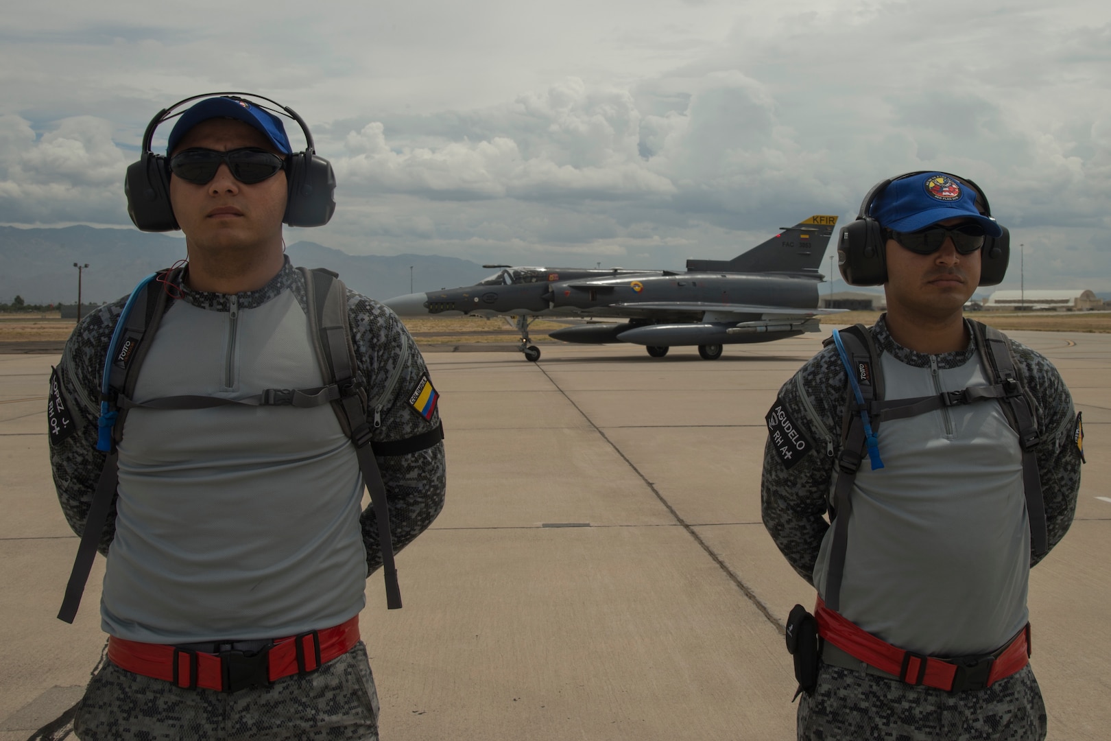 Colombian Kfirs fighters train with the A-10, F-16