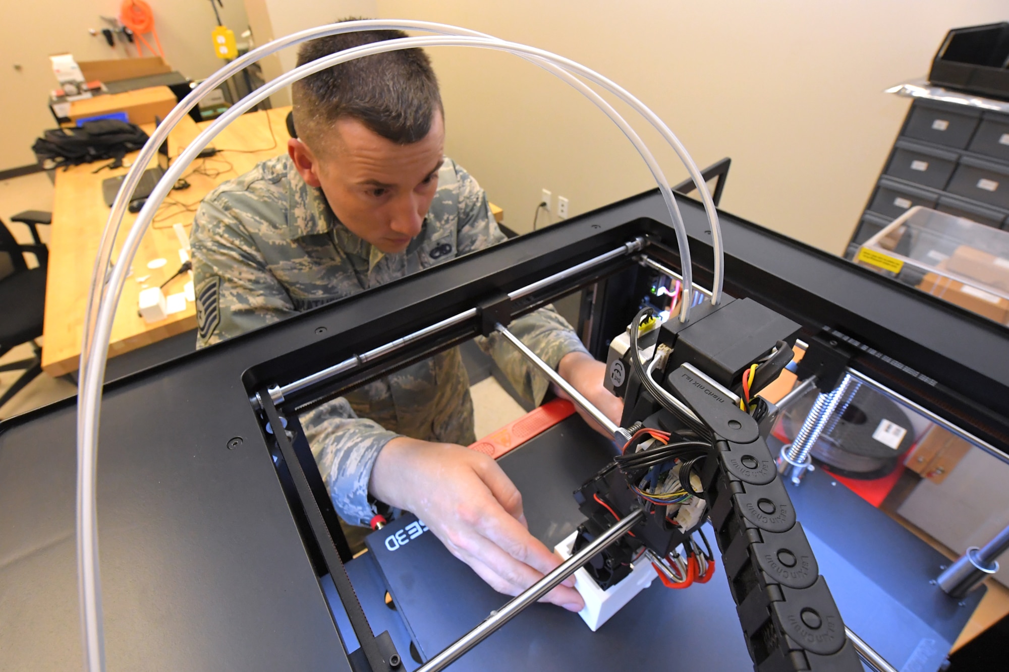 388th Maintenance group 3-D printer