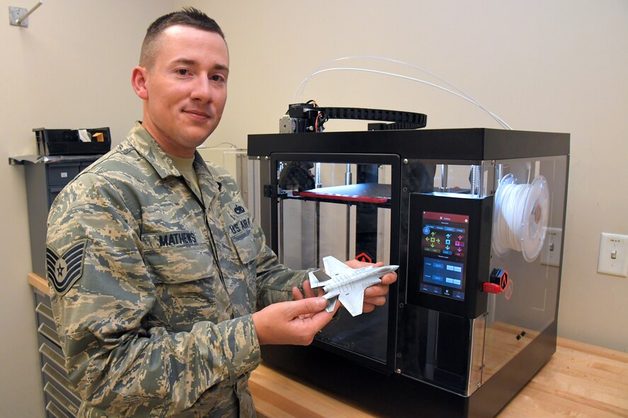 388th Maintenance group 3-D printer