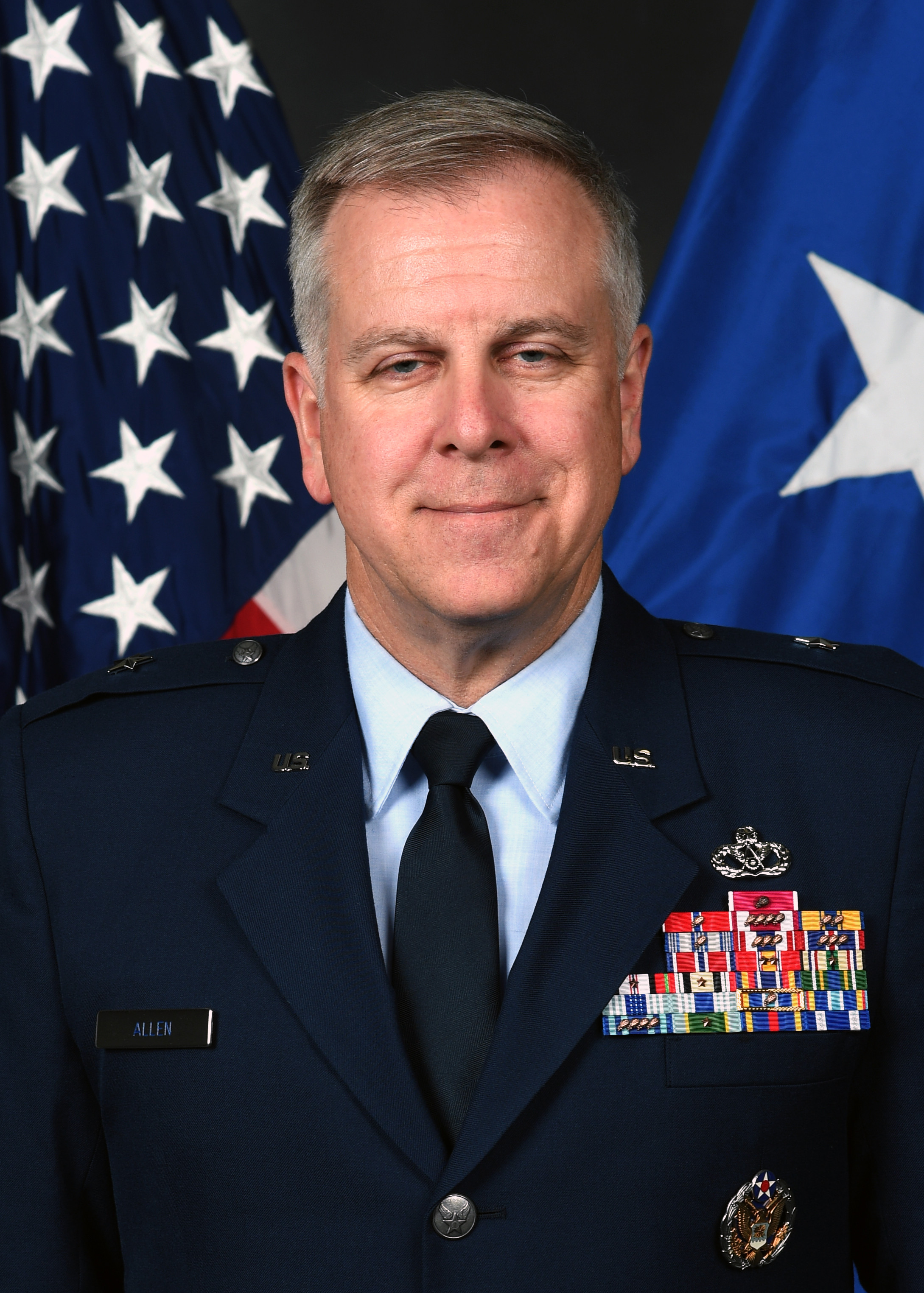 Brigadier General John J Allen Jr U S Air Force Biography Display