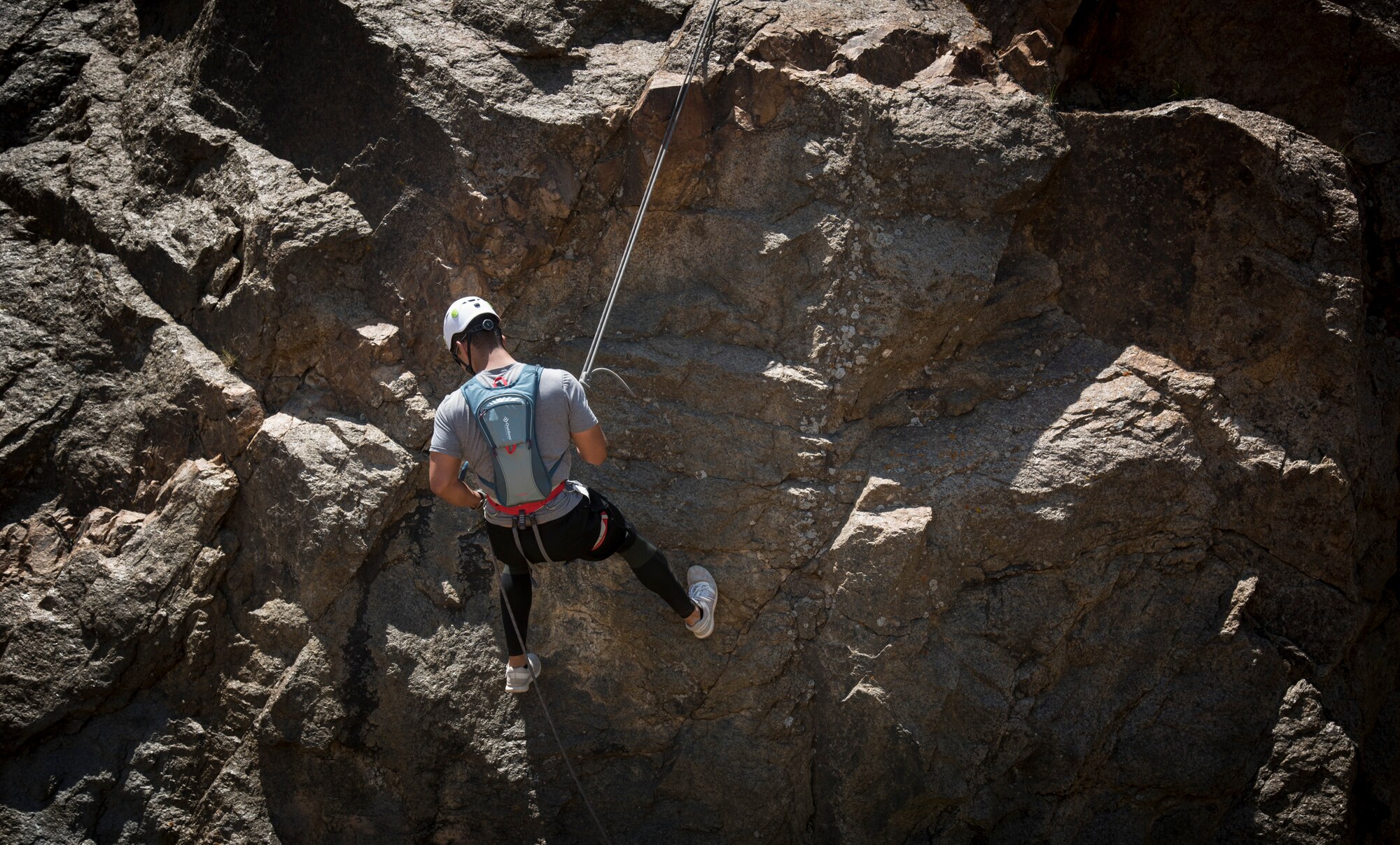 21st Force Support Squadron rescue climbing training