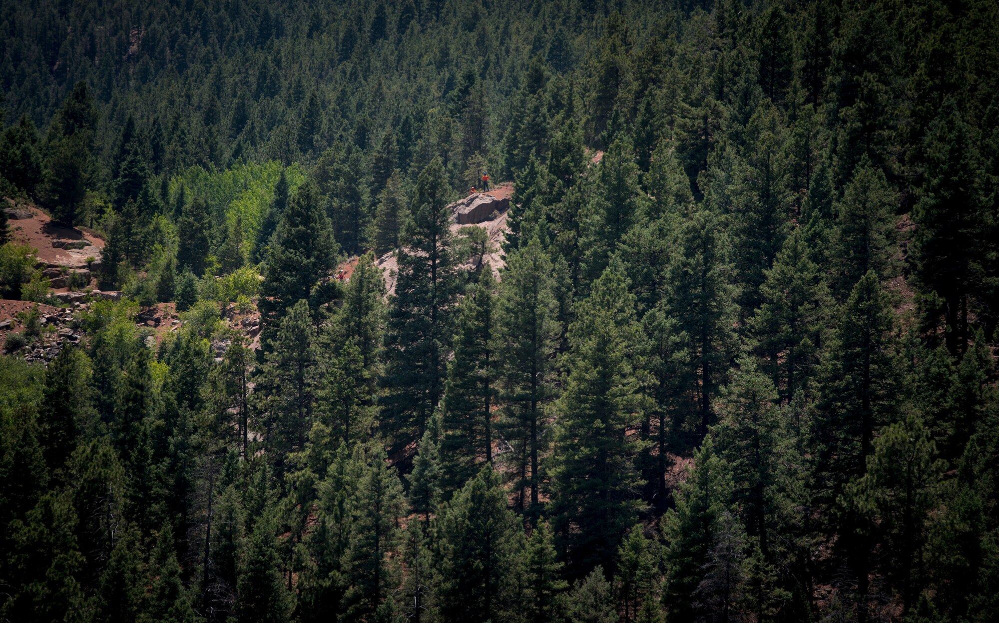 21st Force Support Squadron rescue climbing training